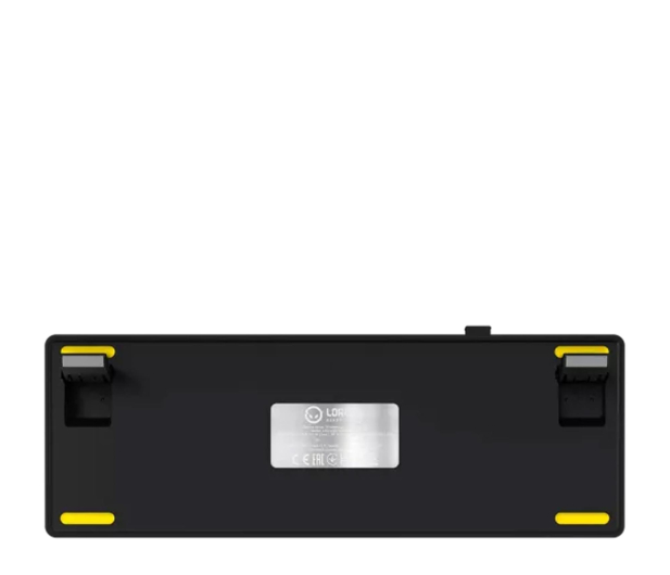 Lorgar KBP70 Mini HOT SWAP RGB Czarna/żółta LRG-KBP70MW-YL - 1345854 - zdjęcie 7